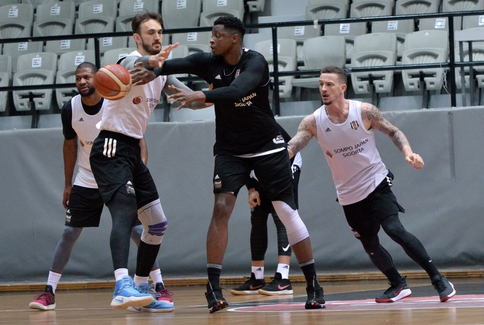 Beşiktaş Sompo Japan akşam antrenmanını tamamladı! İşte antrenmandan kareler... - Görsel 5