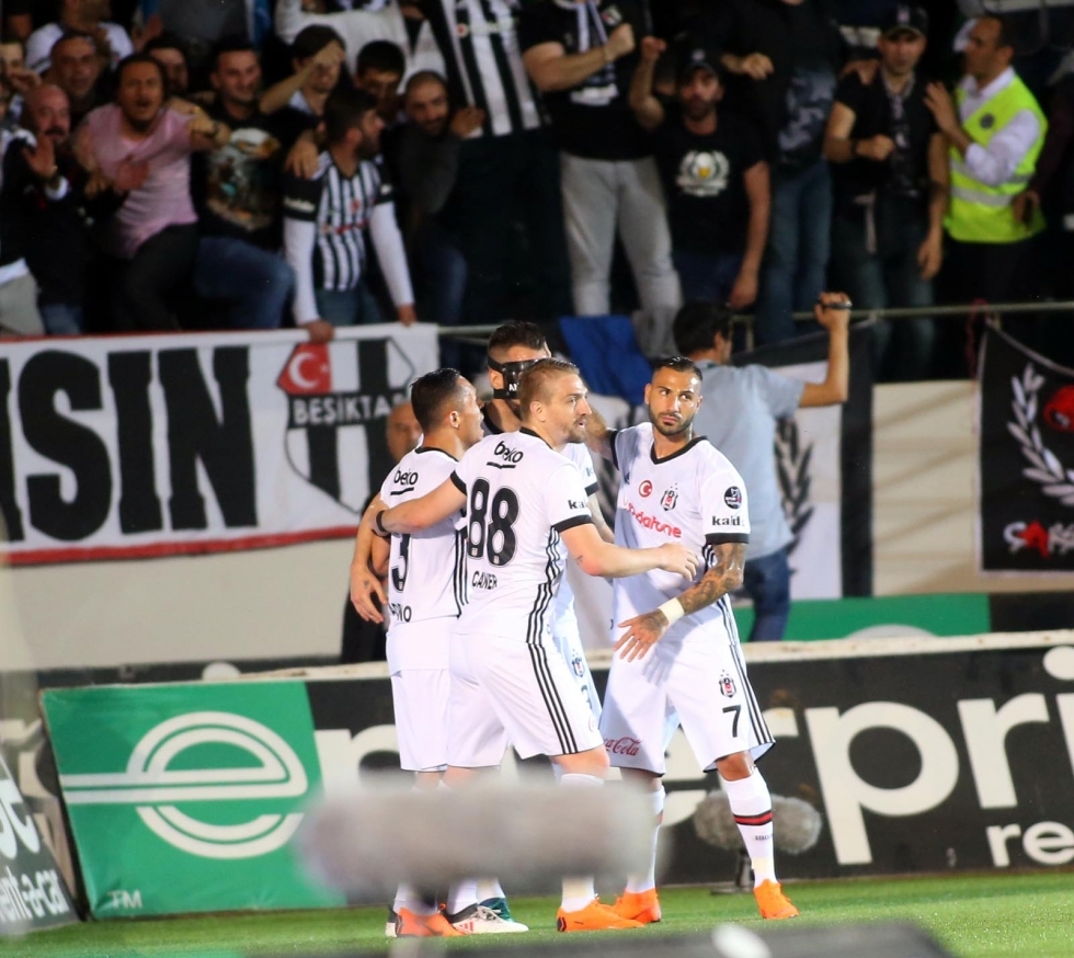 Akhisarspor - Beşiktaş karşılaşmasından kareler - Görsel 10