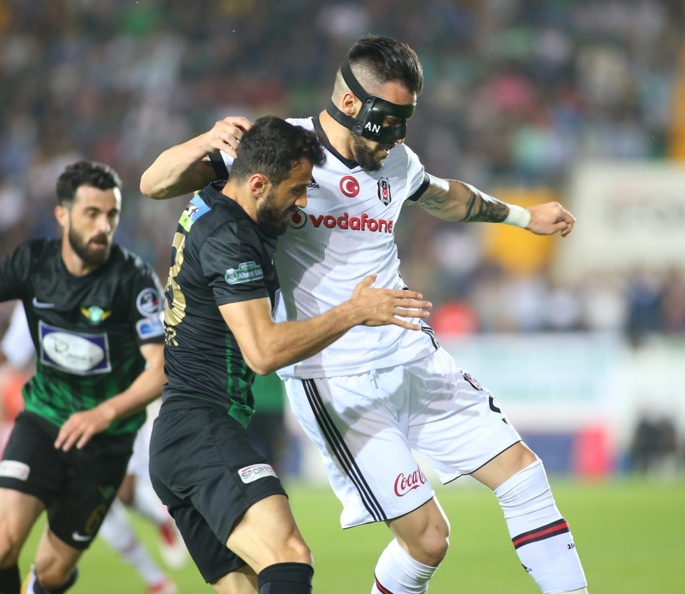 Akhisarspor - Beşiktaş karşılaşmasından kareler - Görsel 8