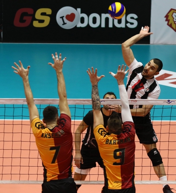 Galatasaray-Beşiktaş voleybol maçından kareler - Görsel 2