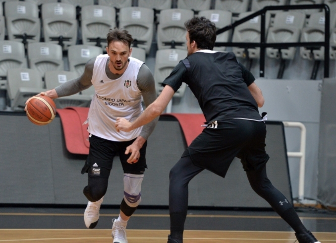 Beşiktaş Sompo Japan derbi hazırlıklarını sürdürüyor - Görsel 8