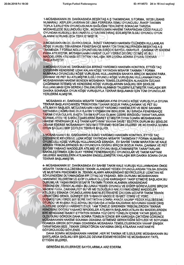 ÖZEL | İşte Temsilci Vahap Şimşek’in 24 sayfalık raporu - Görsel 18