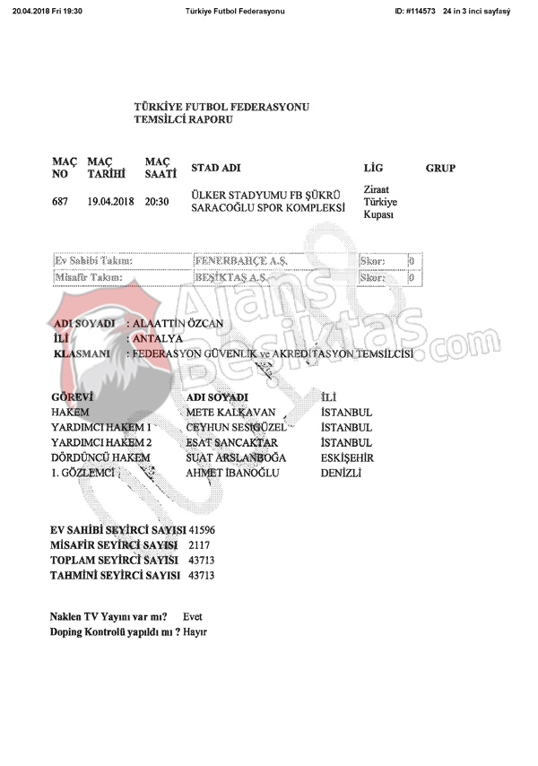 ÖZEL | İşte Temsilci Vahap Şimşek’in 24 sayfalık raporu - Görsel 3