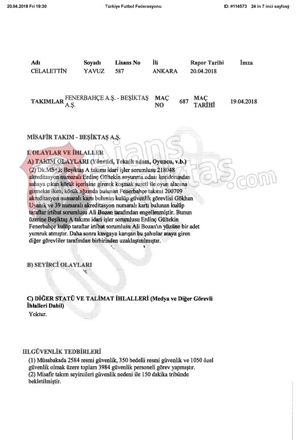 ÖZEL | İşte Temsilci Vahap Şimşek’in 24 sayfalık raporu - Görsel 7