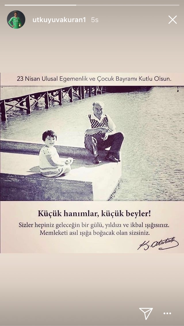 Beşiktaşlı futbolculardan 23 Nisan paylaşımları - Görsel 5