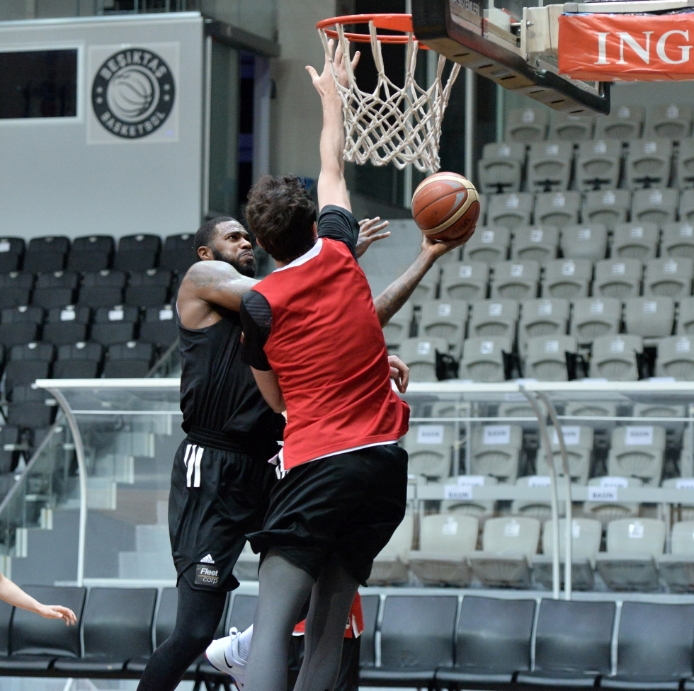 Beşiktaş Sompo Japan'ın Pınar Karşıyaka maçı hazırlıkları sürüyor! İşte antrenmandan kareler - Görsel 12