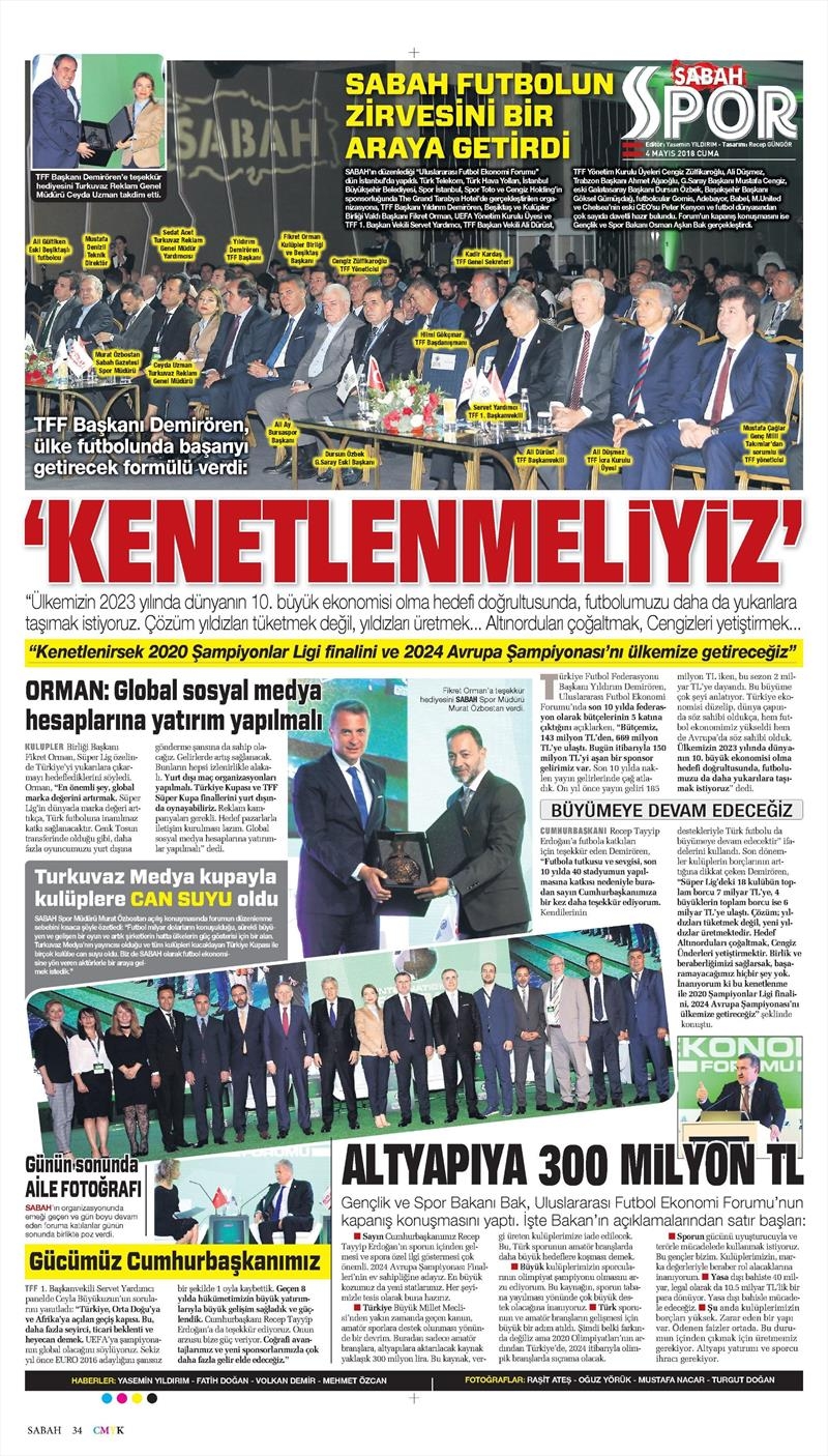 4 Mayıs 2018 | Gazetelerin Beşiktaş Manşetleri - Görsel 10