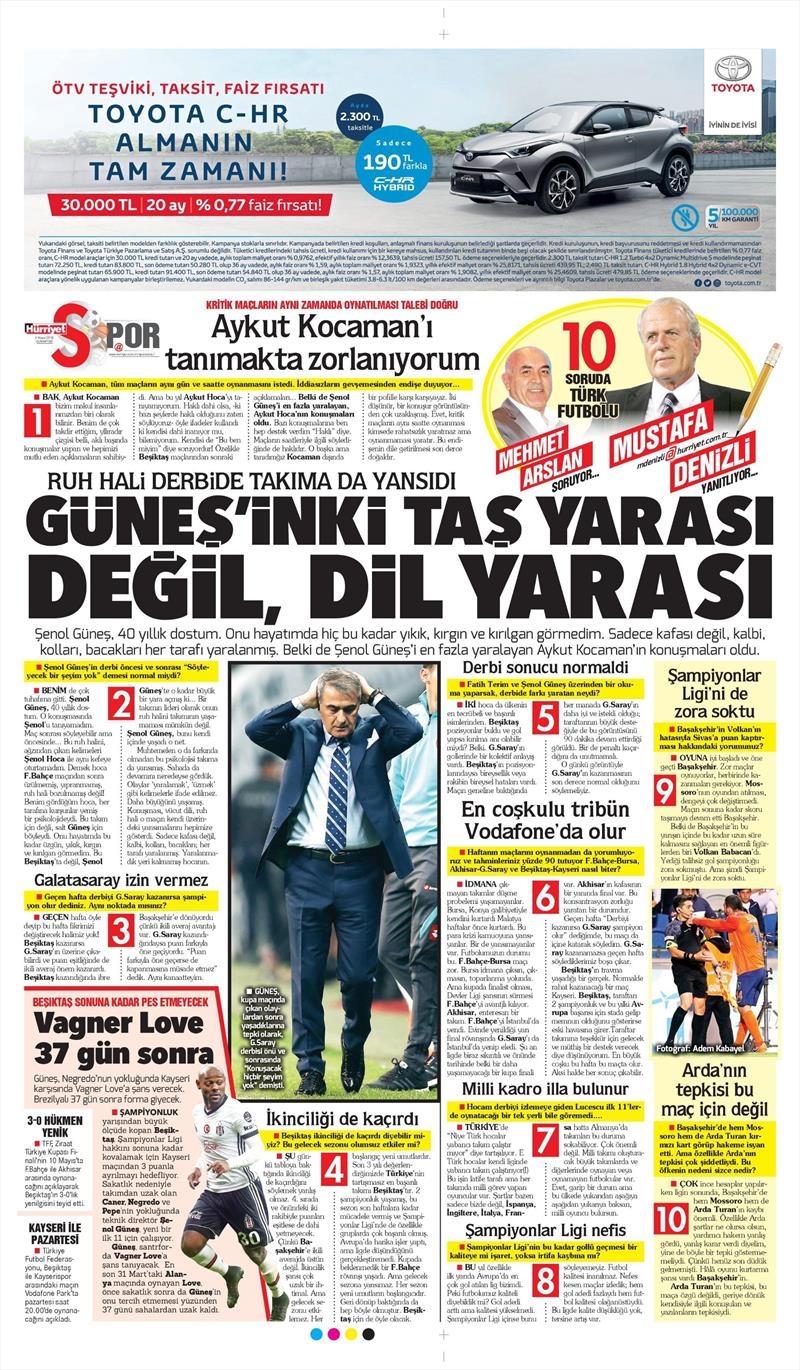 5 Mayıs 2018 | Gazetelerin Beşiktaş Manşetleri - Görsel 4