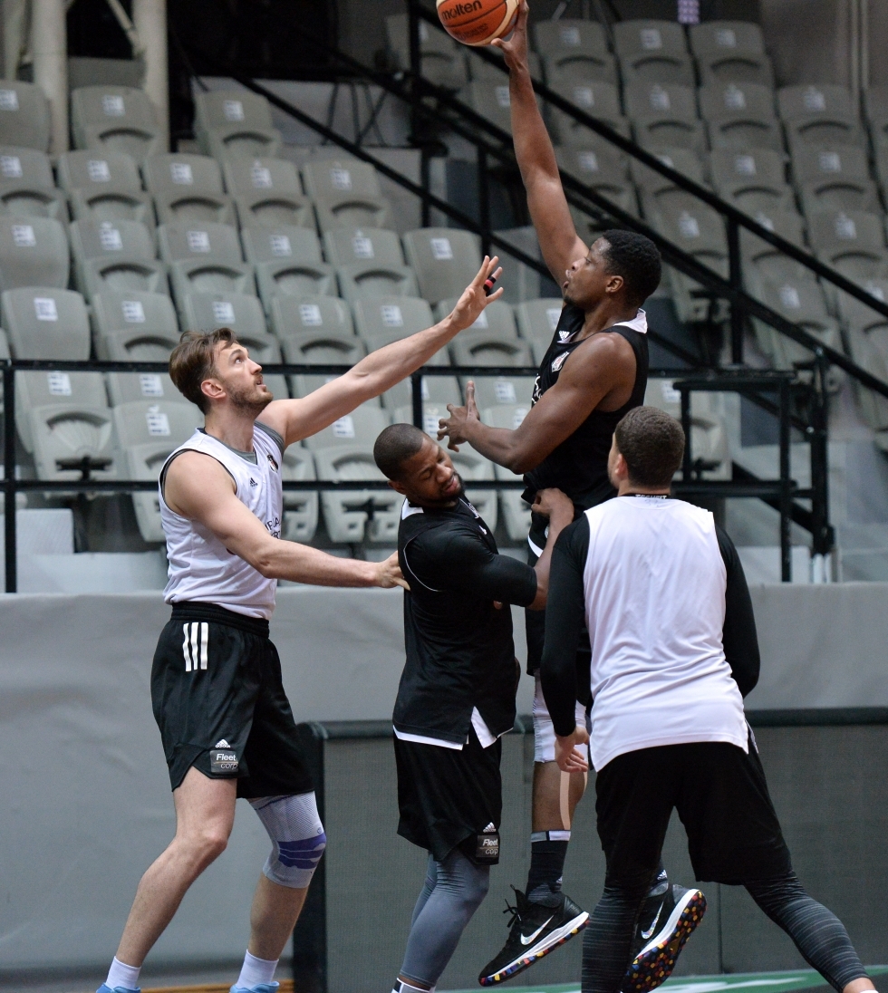 Beşiktaş Sompo Japan Banvit maçına hazırlanıyor! İşte antrenmandan kareler - Görsel 8