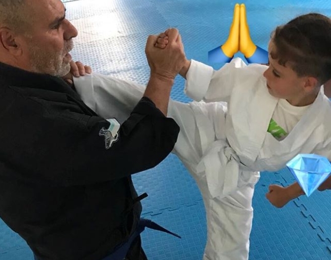 Ricky Boy karate yapıyor! - Görsel 2