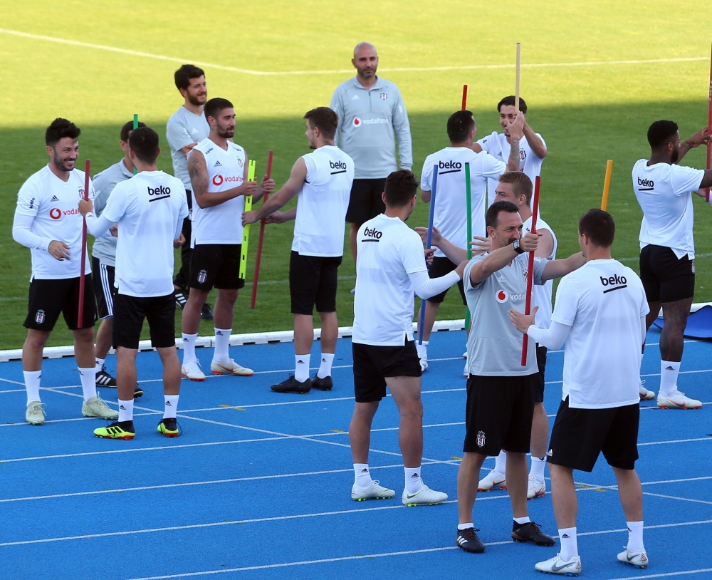 Beşiktaş'ın akşam antrenmanından görüntüler - Görsel 15