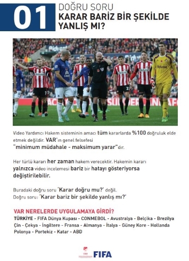 İşte 'Video Yardımcı Hakem' hakkındaki gerçekler - Görsel 1