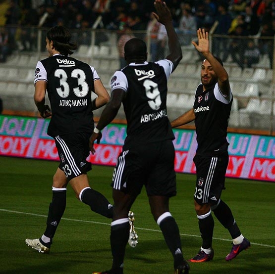 Adanaspor-Beşiktaş maçından kareler - Görsel 7