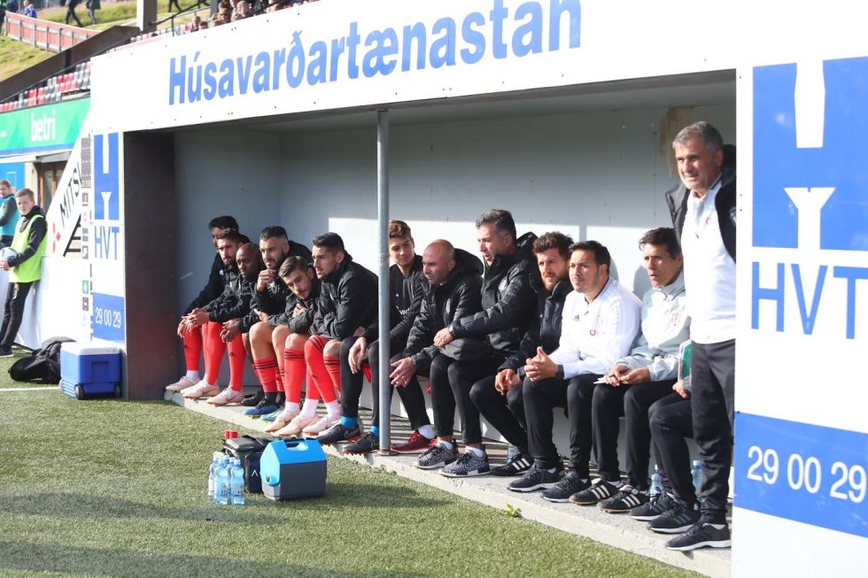 B36 Torshavn - Beşiktaş karşılaşmasından kareler - Görsel 14