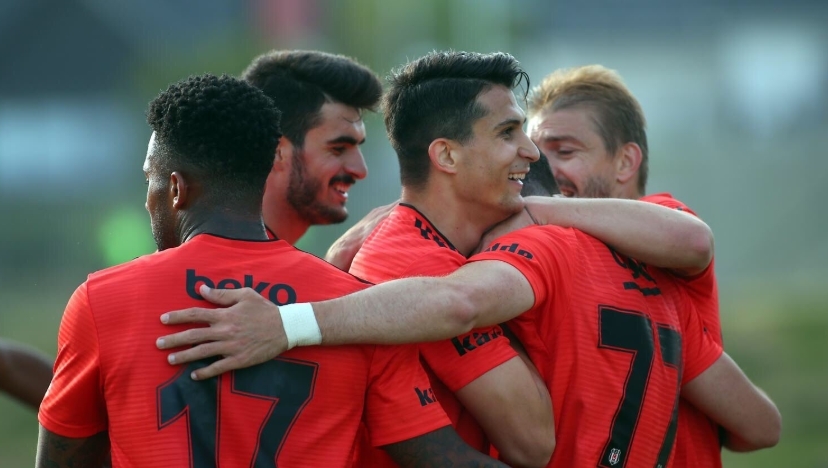 B36 Torshavn - Beşiktaş karşılaşmasından kareler - Görsel 5