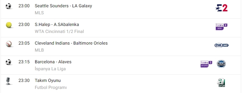 TV'de bugün neler var? İşte spor ekranı... - Görsel 14