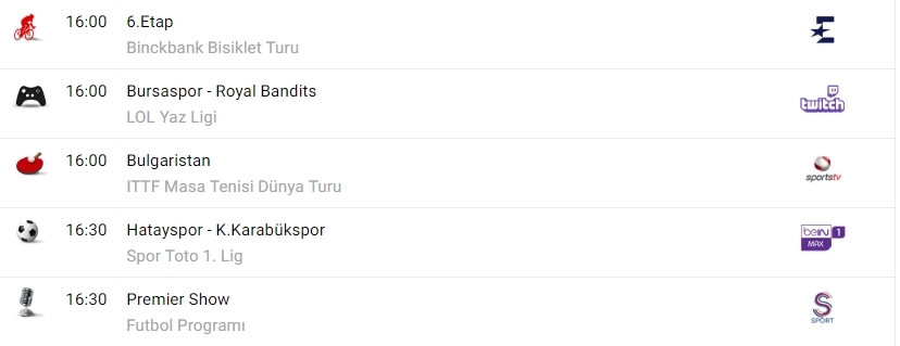 TV'de bugün neler var? İşte spor ekranı... - Görsel 4