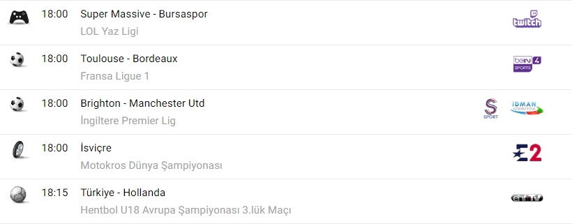 TV'de bugün neler var? İşte spor ekranı... - Görsel 7