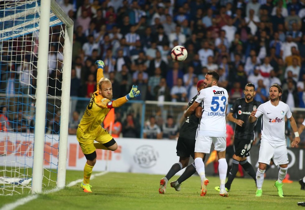 Erzurumspor - Beşiktaş karşılaşmasından kareler - Görsel 26
