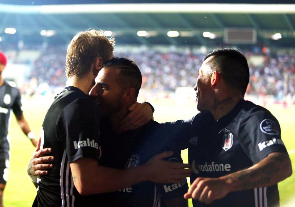 Erzurumspor - Beşiktaş karşılaşmasından kareler - Görsel 33