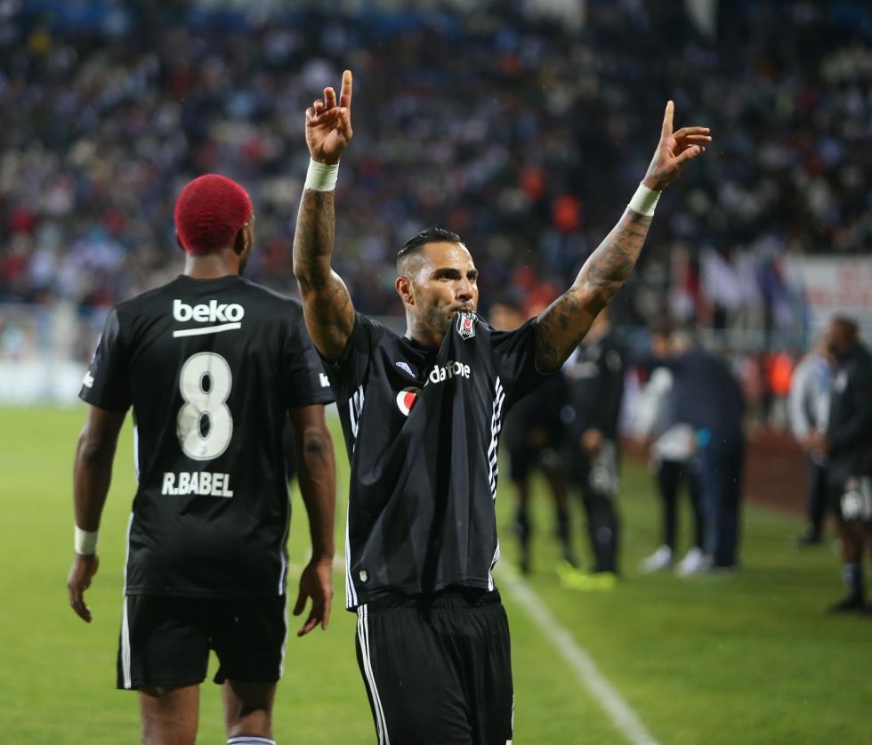 Erzurumspor - Beşiktaş karşılaşmasından kareler - Görsel 34