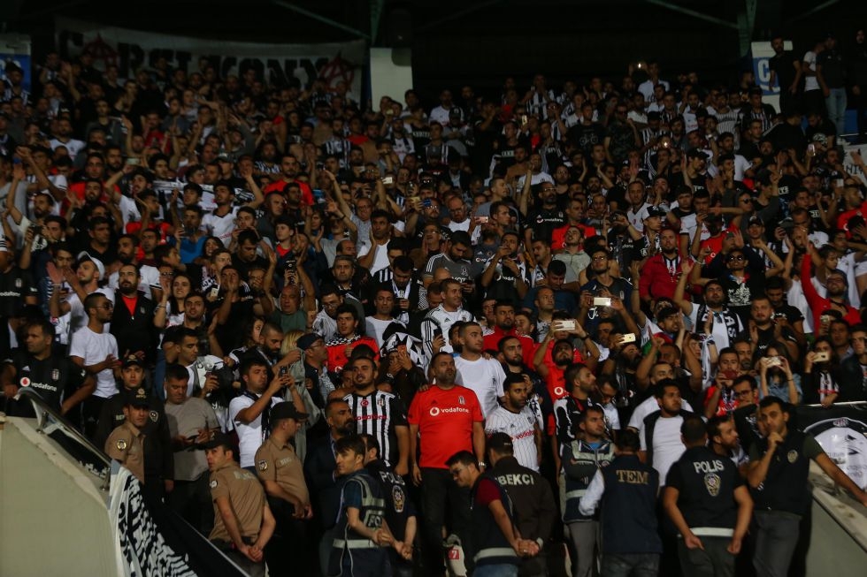 Erzurumspor - Beşiktaş karşılaşmasından kareler - Görsel 35