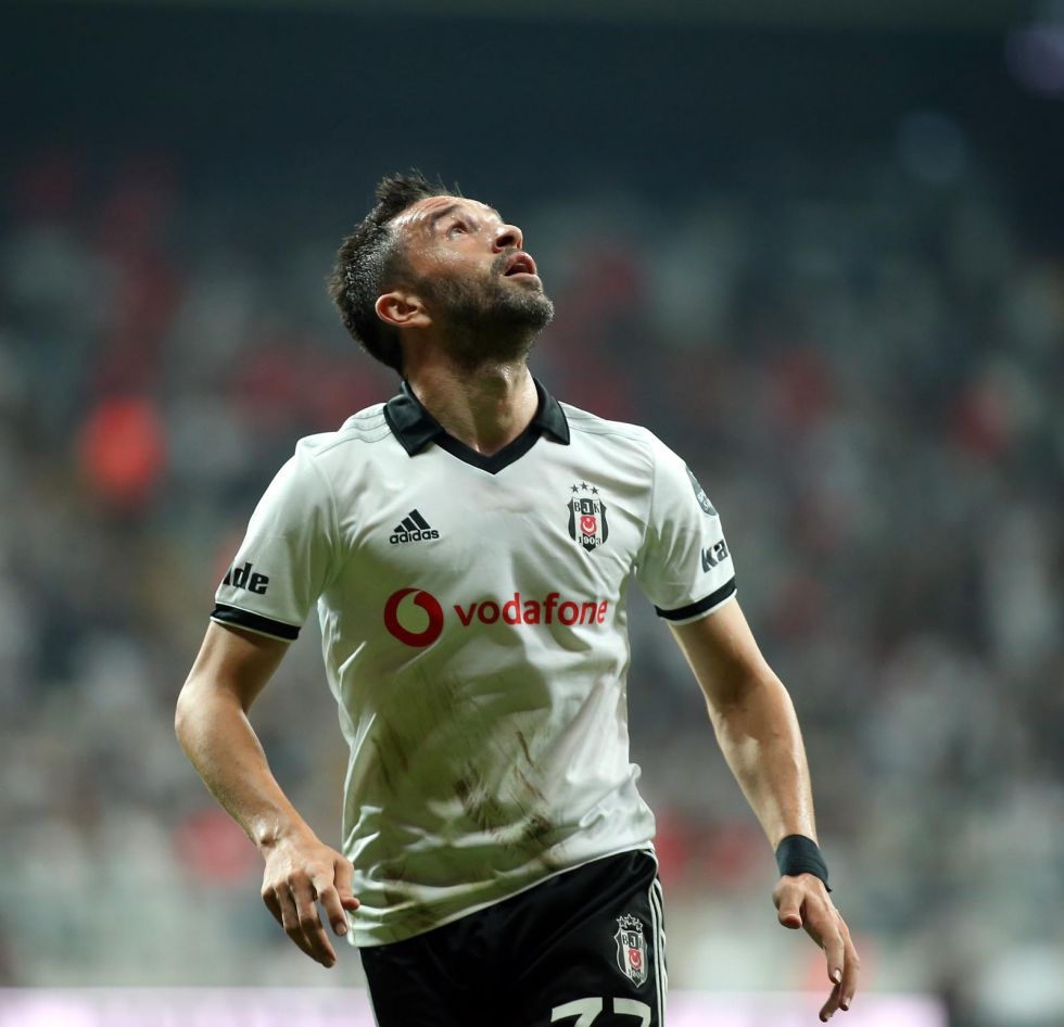 Beşiktaş - Antalyaspor karşılaşmasından kareler - Görsel 38