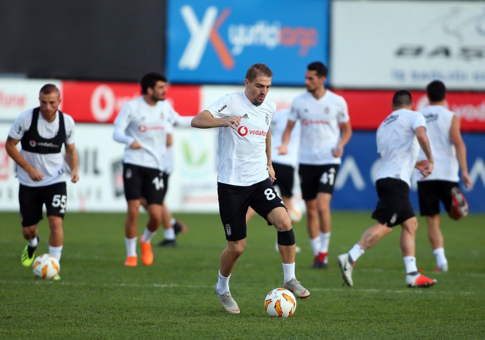 Beşiktaş antrenmanından kareler - Görsel 9