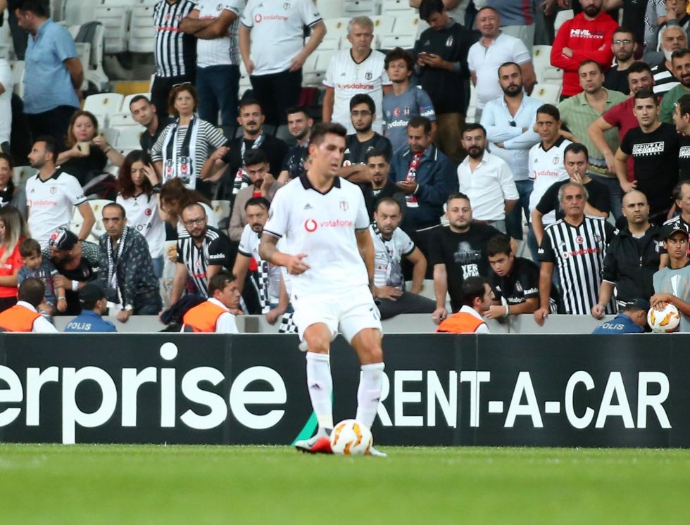 Beşiktaş - Sarpsborg maçından kareler - Görsel 10