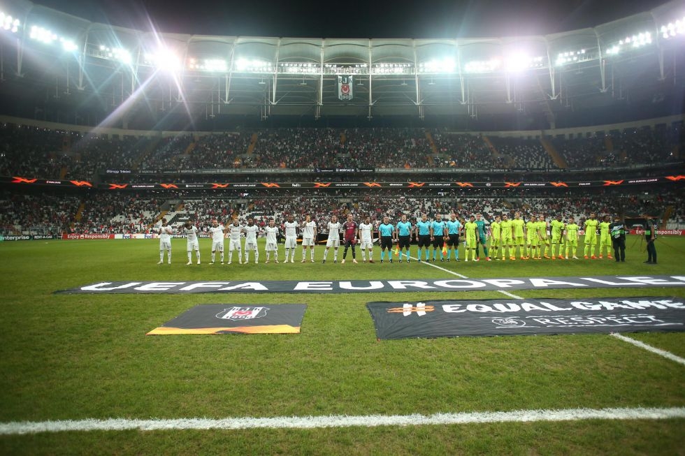 Beşiktaş - Sarpsborg maçından kareler - Görsel 11