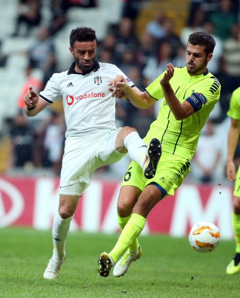 Beşiktaş - Sarpsborg maçından kareler - Görsel 2