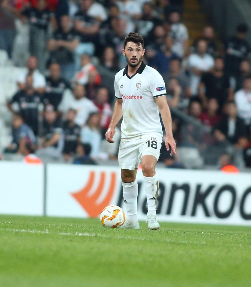 Beşiktaş - Sarpsborg maçından kareler - Görsel 21