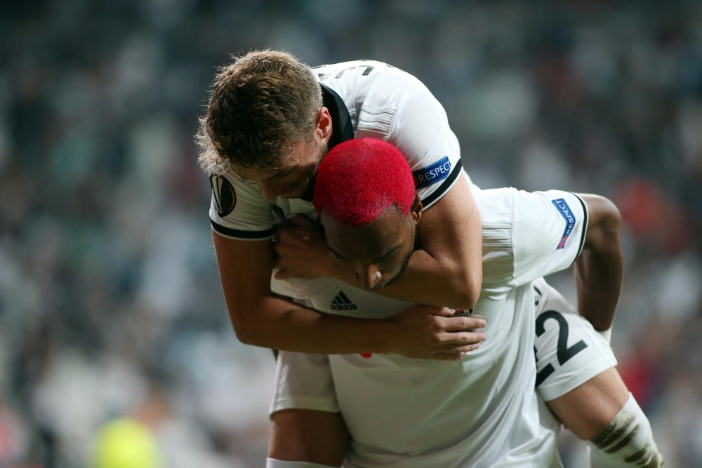 Beşiktaş - Sarpsborg maçından kareler - Görsel 23