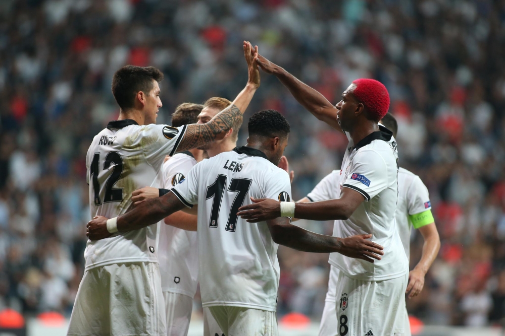 Beşiktaş - Sarpsborg maçından kareler - Görsel 24