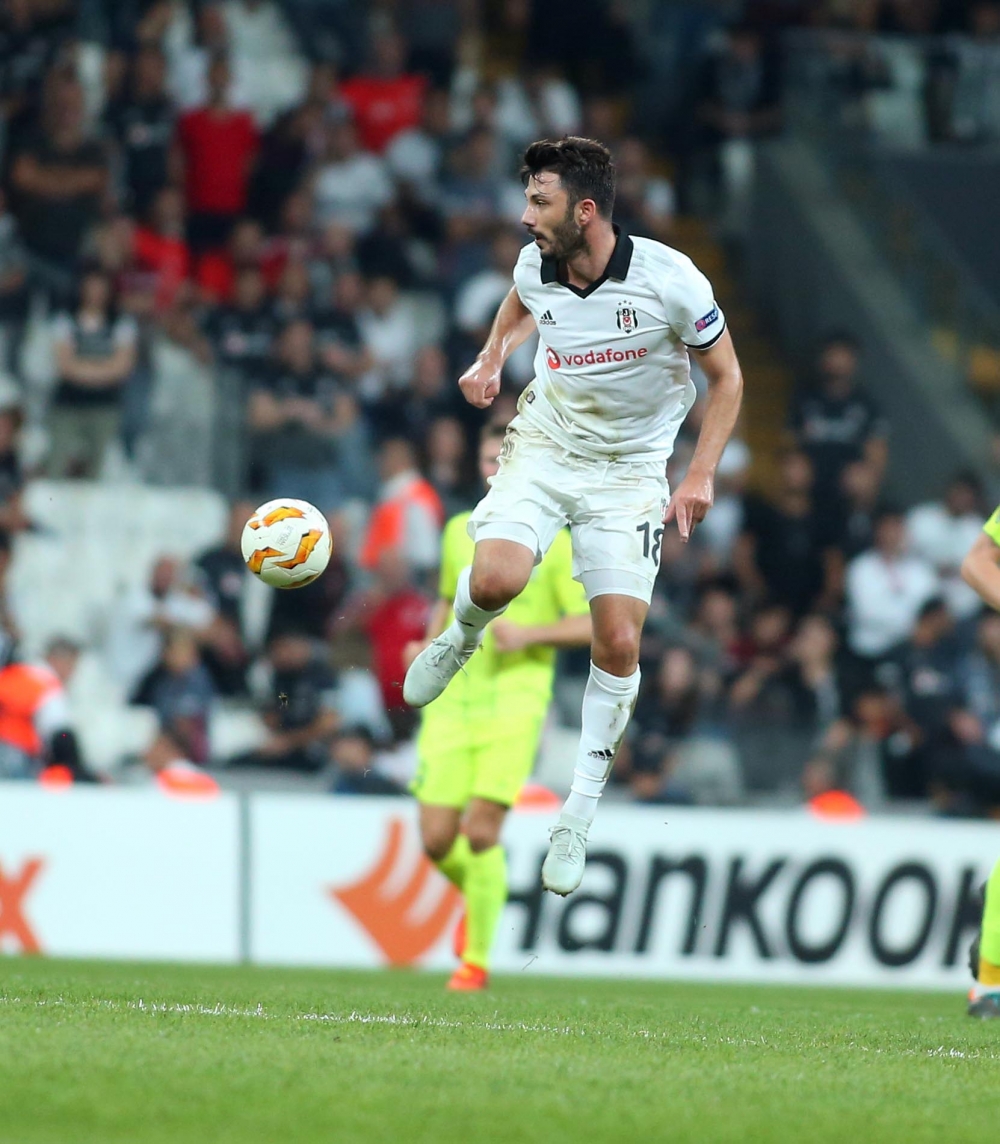 Beşiktaş - Sarpsborg maçından kareler - Görsel 26