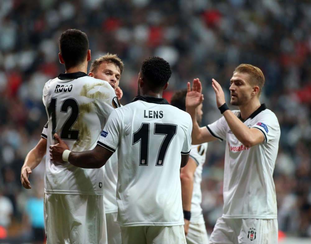 Beşiktaş - Sarpsborg maçından kareler - Görsel 30