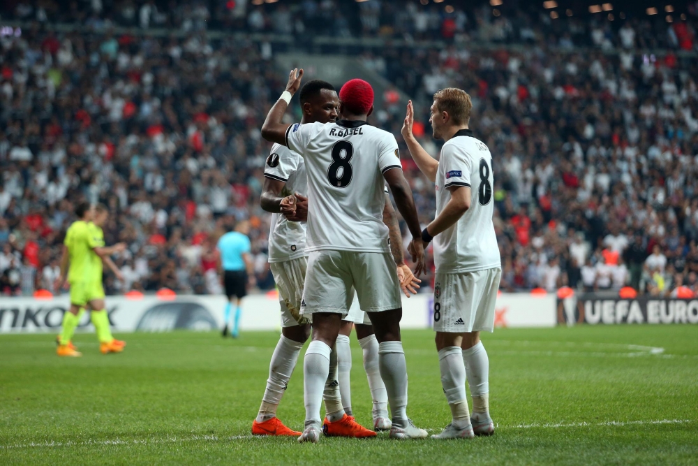 Beşiktaş - Sarpsborg maçından kareler - Görsel 34