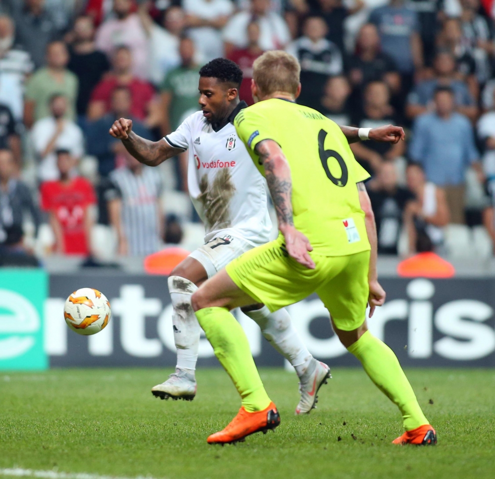 Beşiktaş - Sarpsborg maçından kareler - Görsel 36