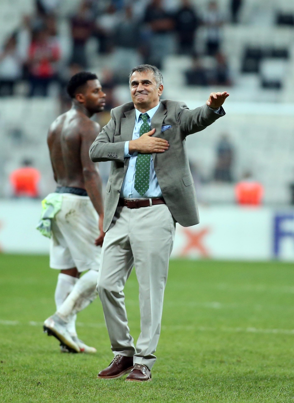 Beşiktaş - Sarpsborg maçından kareler - Görsel 38