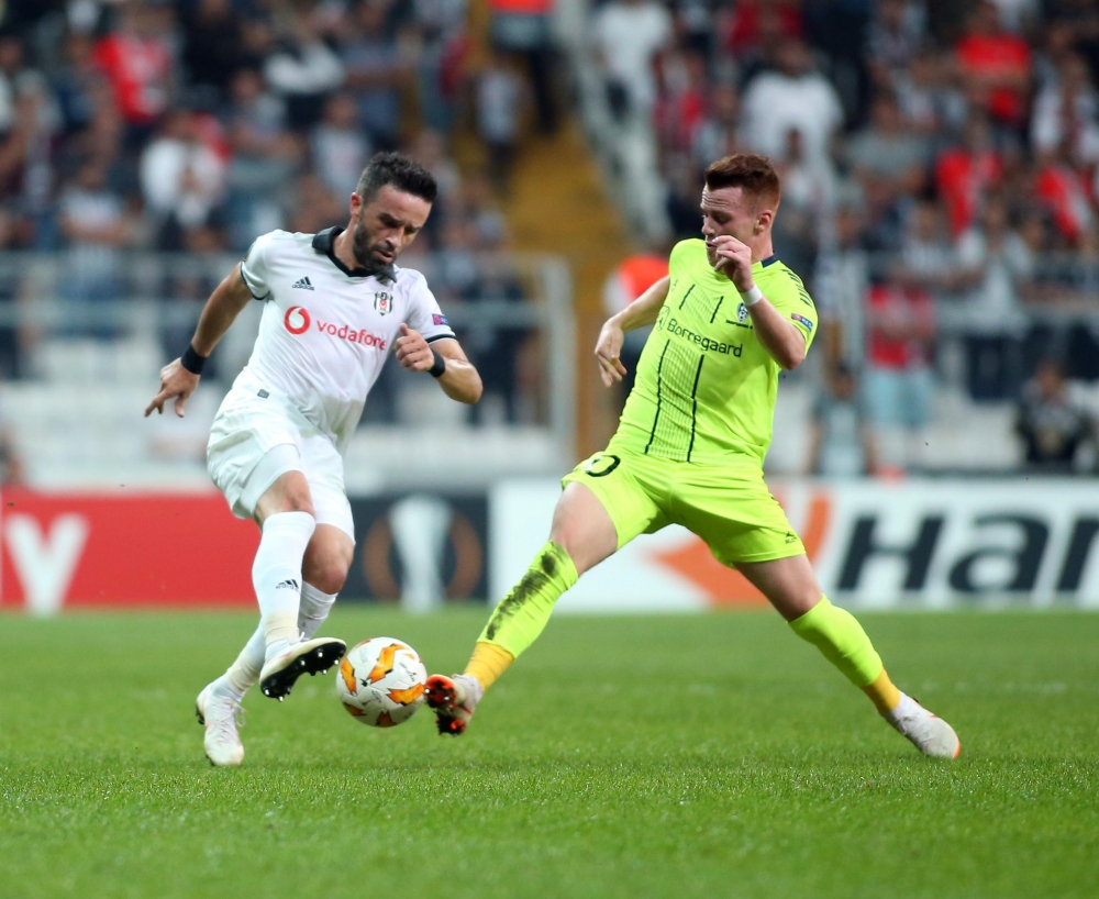 Beşiktaş - Sarpsborg maçından kareler - Görsel 40