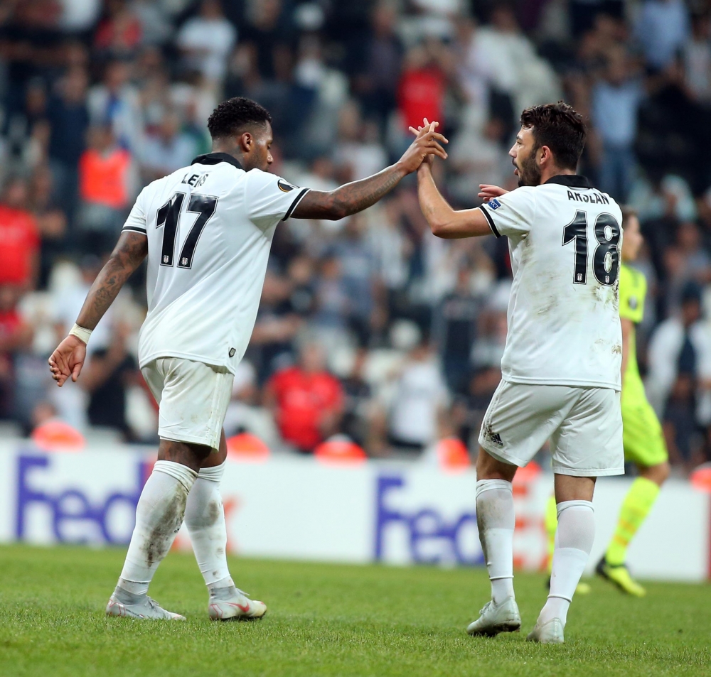 Beşiktaş - Sarpsborg maçından kareler - Görsel 42