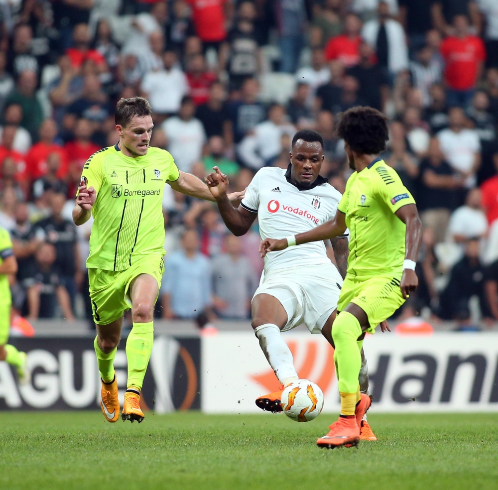 Beşiktaş - Sarpsborg maçından kareler - Görsel 47