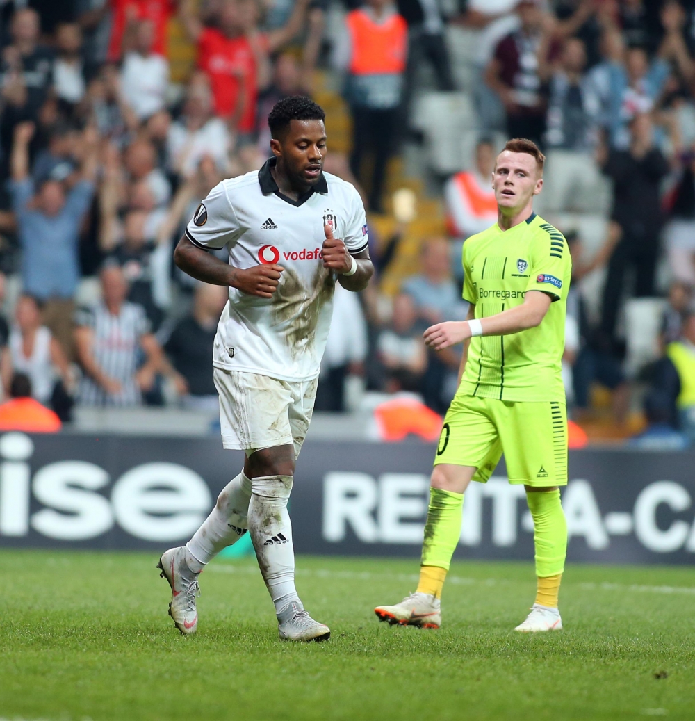 Beşiktaş - Sarpsborg maçından kareler - Görsel 49