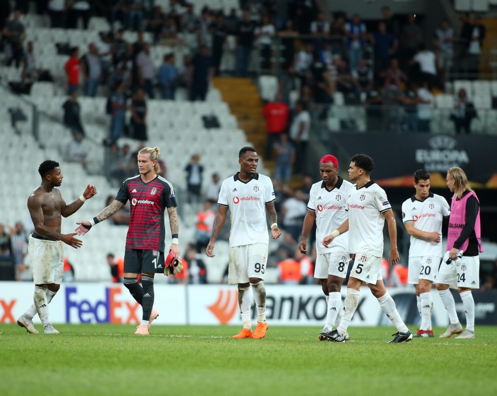 Beşiktaş - Sarpsborg maçından kareler - Görsel 51