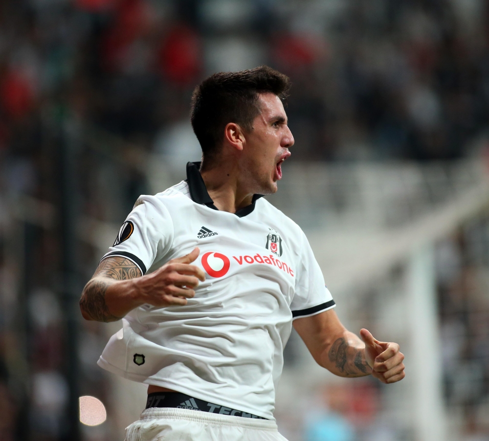 Beşiktaş - Sarpsborg maçından kareler - Görsel 55