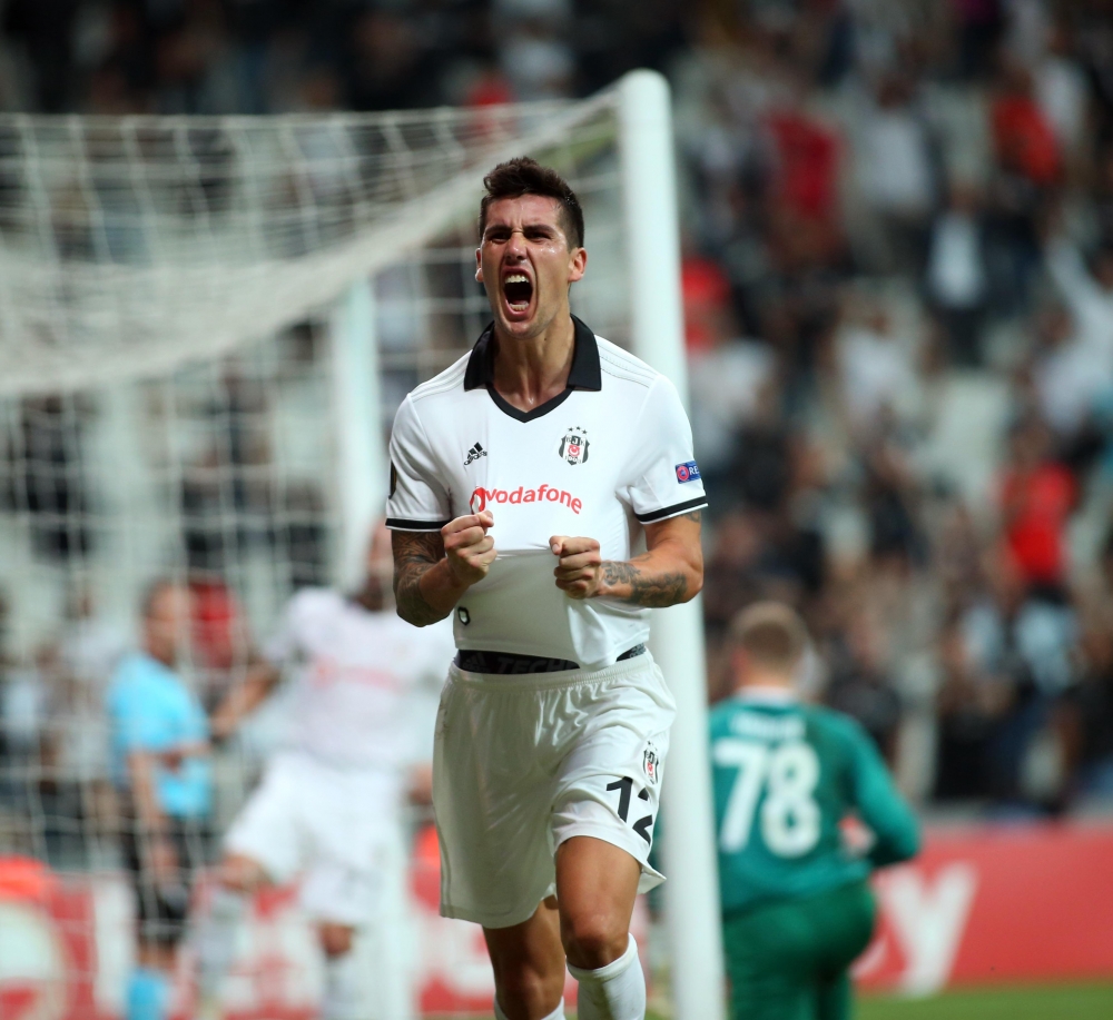 Beşiktaş - Sarpsborg maçından kareler - Görsel 62