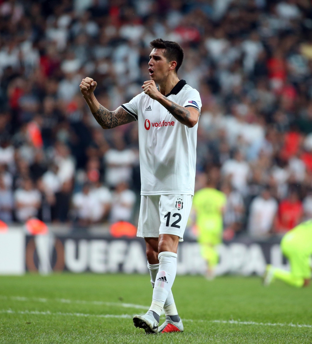 Beşiktaş - Sarpsborg maçından kareler - Görsel 63