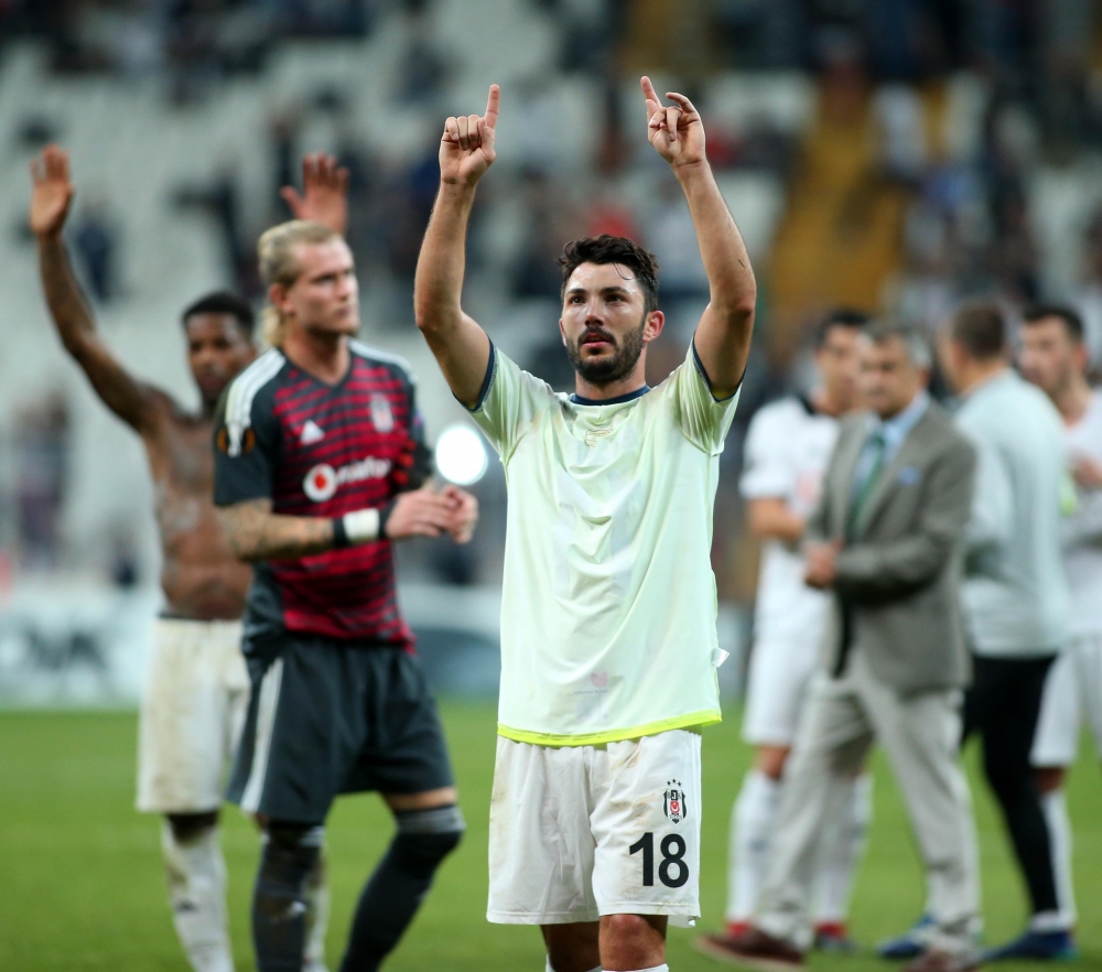 Beşiktaş - Sarpsborg maçından kareler - Görsel 65