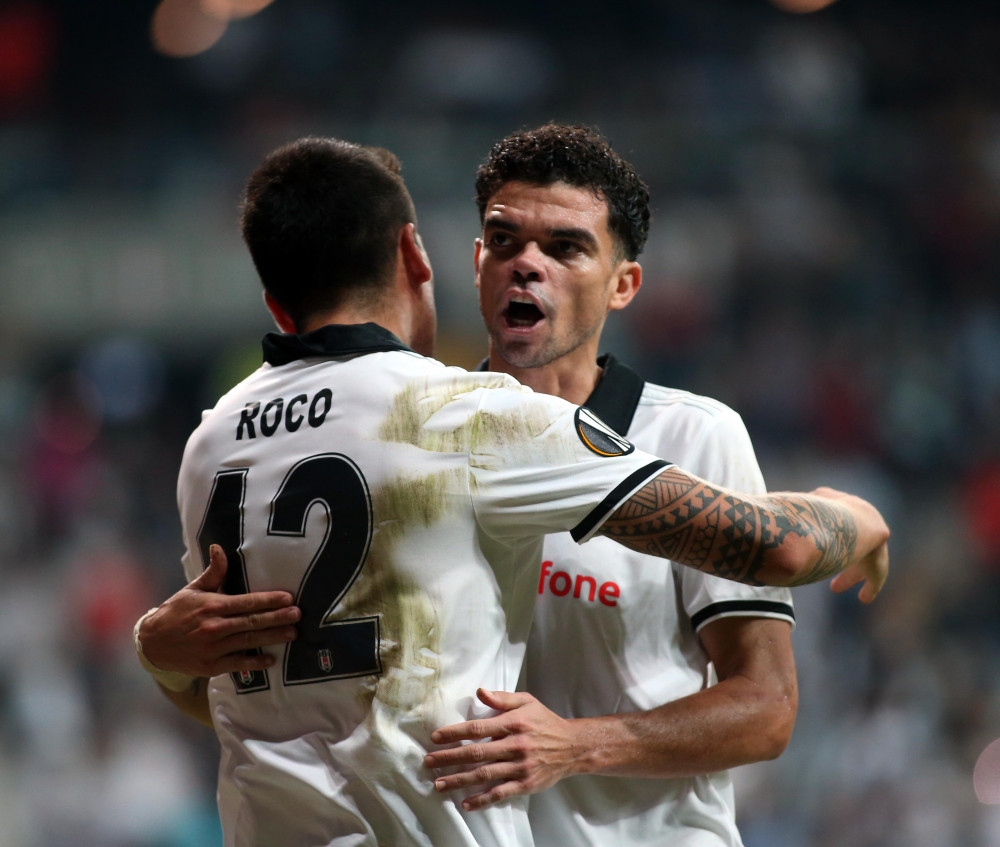 Beşiktaş - Sarpsborg maçından kareler - Görsel 71