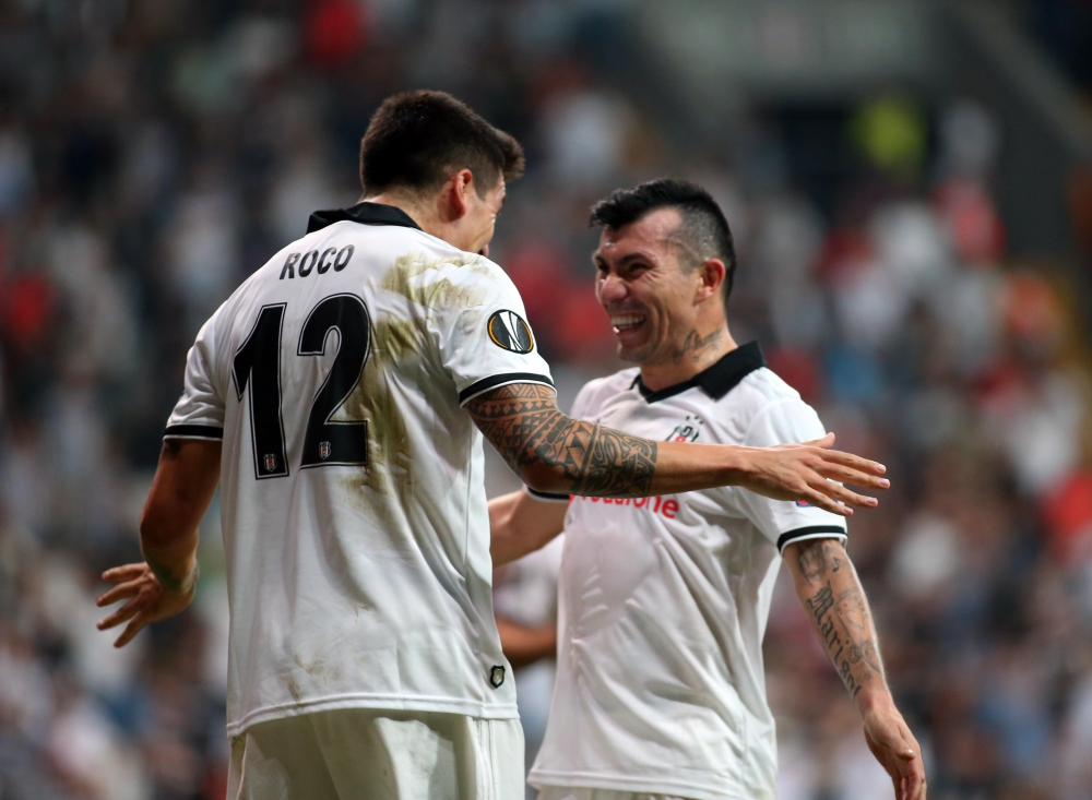 Beşiktaş - Sarpsborg maçından kareler - Görsel 78